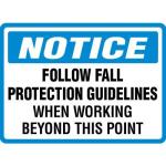 Emedco Fall Protection Signs